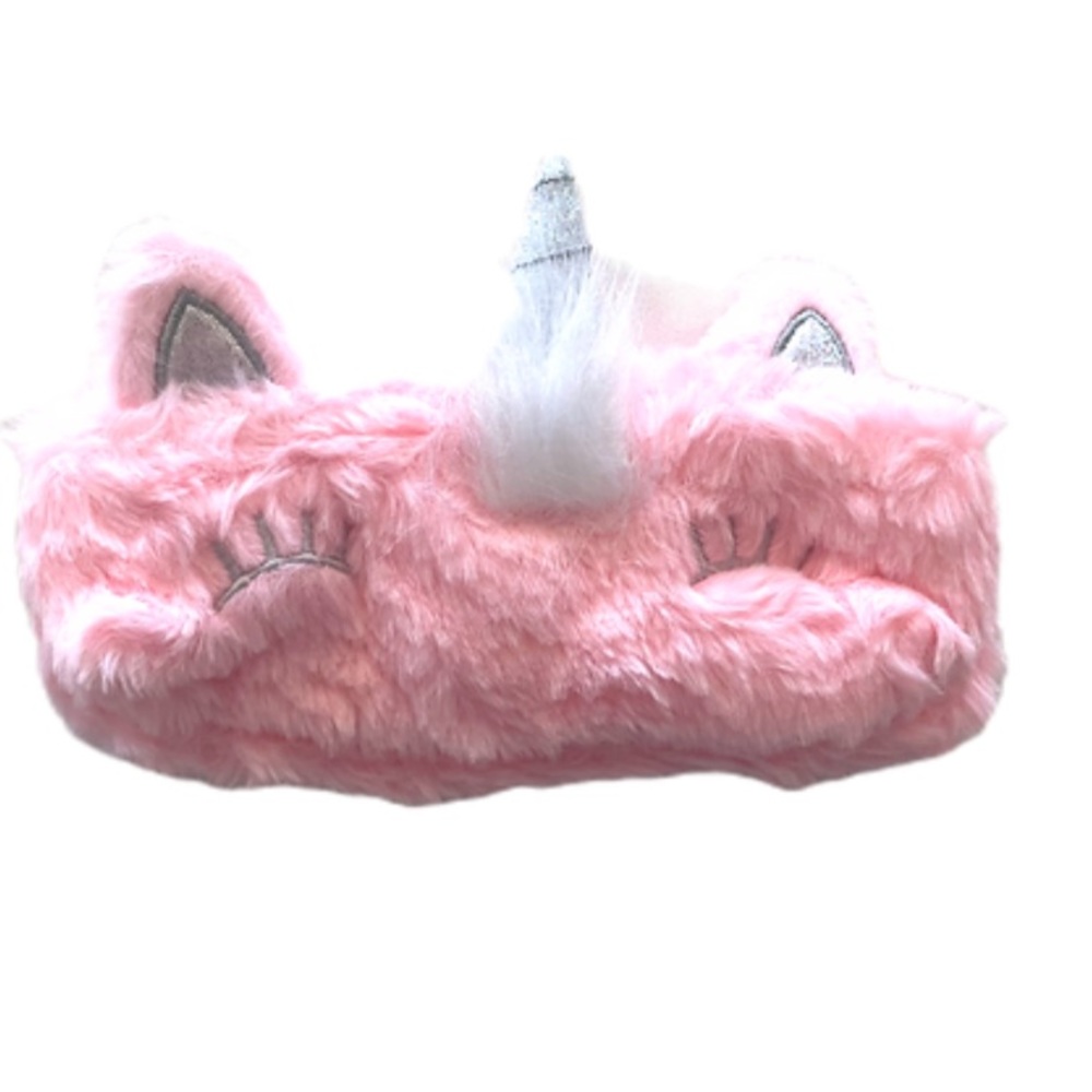 Pink unicorn zippered pouch